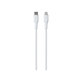 USB-C / MFI Lightning кабел, 1.5m, Бял, White, PURO