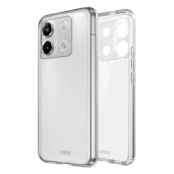 Калъф Skinny за Xiaomi Червено, Redmi Note 13, Прозрачен, Transparent