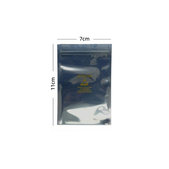 ESD антистатична торбичка с ZIP заключване, с печат, 7x11cm, 50 бр.