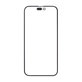 Силиконово стъкло за предна част с OCA лепенка за iPhone 14 Pro Max