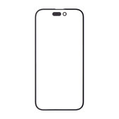 Силиконово стъкло за предна част с OCA лепенка за iPhone 14 Pro