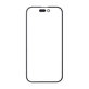 Силиконово стъкло за предна част с OCA лепенка за iPhone 14 Pro