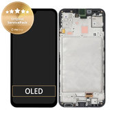 дисплей OLED за Samsung A15 4G, A15 5G A155F, A156B, Тъчскрийн без рамка, GH82-33637A, GH82-33638A (Black), Genuine Service Pack