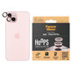 Протектор за обектива на камерата Hoops за iPhone 15/15 Plus, Розово, PanzerGlass