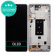 дисплей OLED за Xiaomi 11T 11T Pro, Тъчскрийн и рамка, Moonlight White