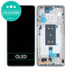 дисплей OLED за Xiaomi 11T 11T Pro, Тъчскрийн и рамка, Celestial Blue