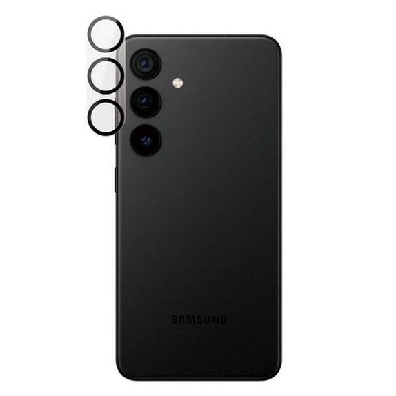 Протектор за обектив на задна камера PicturePerfect за Samsung S23, S23+ и S24, Черно, Black, PanzerGlass