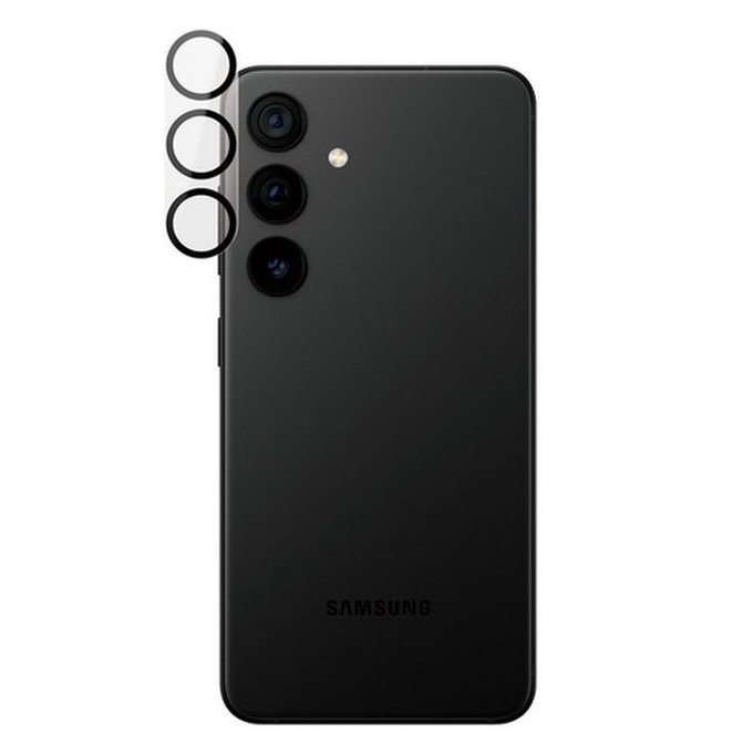 Протектор за обектив на задна камера PicturePerfect за Samsung S23, S23+ и S24, Черно, Black, PanzerGlass