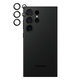 Протектор за обектив на задна камера Hoops за Samsung S24 Ultra, Черно, Black, PanzerGlass