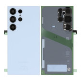 Капак на батерията за Samsung S24 Ultra S928B, GH82-33349F, Titanium Blue, Genuine Service Pack