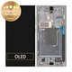 дисплей за Samsung S24 Ultra S928B, Тъчскрийн и рамка, GH82-33396A, Titanium Gray, Genuine Service Pack