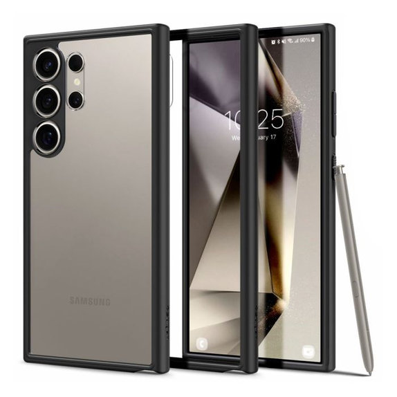 Калъф Ultra Hybrid за Samsung S24 Ultra, Matte Black