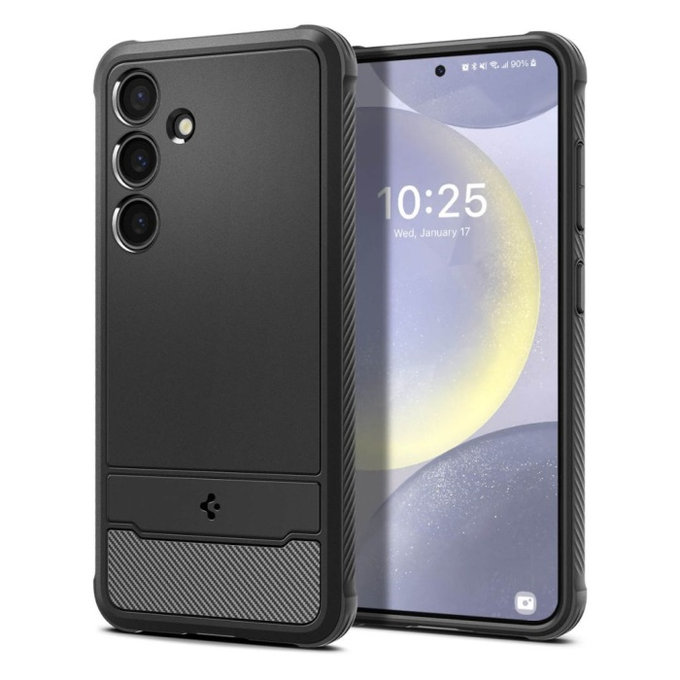 Калъф Rugged Armor за Samsung S24+, Matte Black