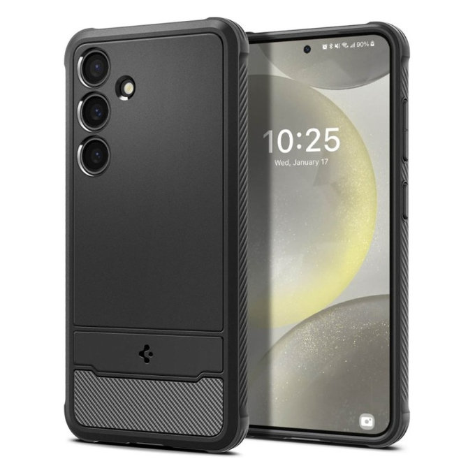 Калъф Rugged Armor за Samsung S24, Matte Black