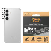 Протектор за обектива на камерата Hoops за Samsung Galaxy S24+, Сиво, PanzerGlass