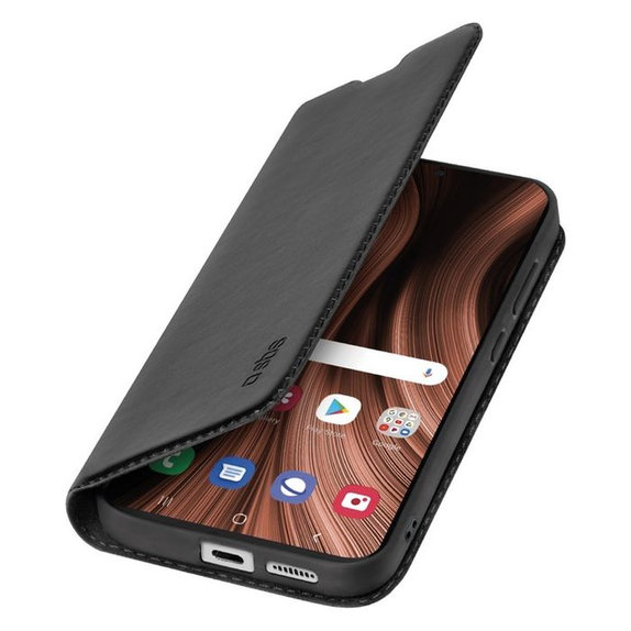 Калъф Book Wallet Lite за Xiaomi Червено, Redmi Note 13 4G, Черно, Black