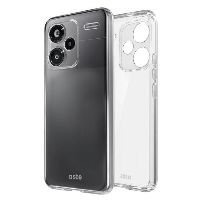 Калъф Skinny за Xiaomi Червено, Redmi Note 13 Pro Plus, Прозрачен, Transparent