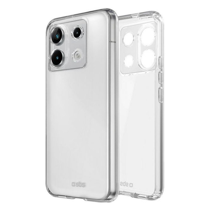 Калъф Skinny за Xiaomi Червено, Redmi Note 13 Pro, Прозрачен, Transparent