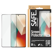 Закалено стъкло UWF за Xiaomi Redmi Note 13 4G, Черно, SAFE by PanzerGlass