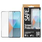 Закалено стъкло UWF за Xiaomi Redmi Note 13 Pro 5G, Черно, SAFE by PanzerGlass