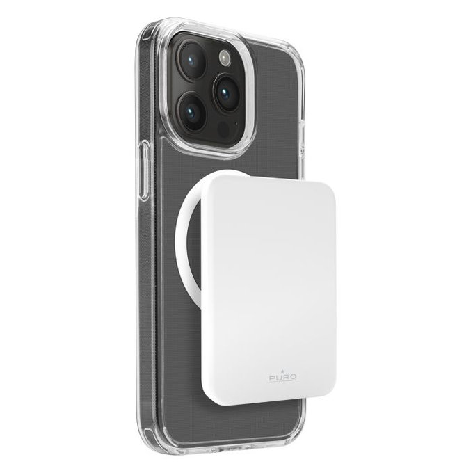 MagSafe външна батерия, 4200 mAh, 5W, USB-C, Бял, White