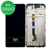дисплей за Infinix Hot 30 X6831, Тъчскрийн и рамка, Racing Black, TFT