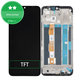 дисплей за Vivo Y16 V2204 V2214, Тъчскрийн и рамка, Stellar Black, TFT