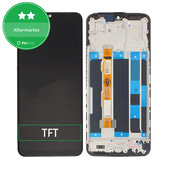 дисплей за Vivo Y35 5G V2230A, Тъчскрийн и рамка, черен, Black, TFT