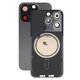 задния капак с обектив на камерата за iPhone 15 Pro, черен, Black, Titanium