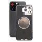 задния капак с обектив на камерата за iPhone 15 Pro Max, черен, Black, Titanium