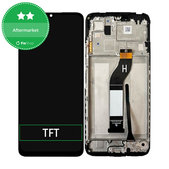 дисплей за Xiaomi Redmi 13C 23100RN82L 23106RN0DA, Тъчскрийн и рамка, Midnight Black, TFT