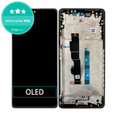 дисплей OLED за Xiaomi Redmi Note 13 5G 2312DRAABC, Тъчскрийн и рамка, Stealth Black