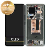 Дисплей за Xiaomi 13 Ultra, Green, Тъчскрийн с рамка, 56000500M100 Genuine Service Pack