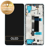 Дисплей за Xiaomi Redmi Note 13 Pro 5G 2312DRA50C, Ocean Teal, Тъчскрийн с рамка, 5600010N1600 Genuine Service Pack