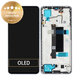 Дисплей за Xiaomi Redmi Note 13 Pro 5G 2312DRA50C, Midnight Black, Тъчскрийн с рамка, 5600030N1600 Genuine Service Pack
