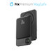 MagSafe външна батерия с LCD 10 000 mAh, Черно, Black, FixPremium