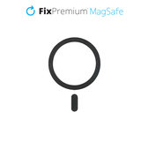 Магнит за MagSafe Pro, Черно, Black, FixPremium