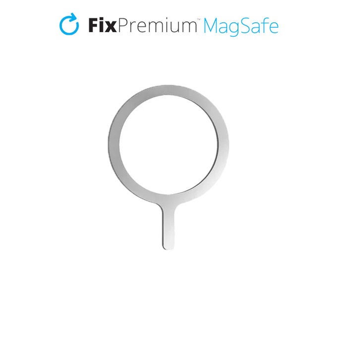 Магнит за MagSafe Ultra, Cребрист, Silver, FixPremium