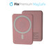 MagSafe външна батерия 5000 mAh, Розово, Pink, FixPremium