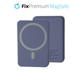 MagSafe външна батерия 5000 mAh, лилав, Лилаво, Purple, FixPremium