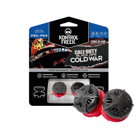 Разширени грип капачки за контролер COD: Black Ops Cold War за PS4/PS5, Kontrol Freek