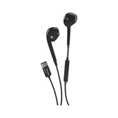 Слушалки TUBB, USB-C, Черно, Black, Music Hero