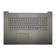 Капак C + клавиатура за Lenovo Ideapad 330-17ISK, DE, Platinum Grey, палмрест, Genuine Service Pack