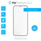 Закалено стъкло FullCover за iPhone 12 mini (10 Pack), FixPremium