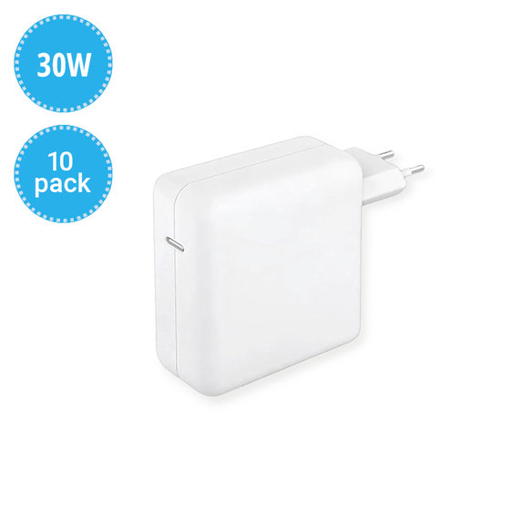 USB-C зарядно устройство, 30W, MY1W2ZM/A, Bulk, 10 Pack