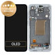 дисплей за Samsung A55 A556B, Тъчскрийн и рамка, GH82-34305B, Awesome Iceblue, Genuine Service Pack
