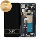 дисплей за Motorola Edge 50 Pro, Тъчскрийн и рамка, 5D68C24092, 5D68C24322, Black Beauty, Genuine Service Pack