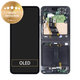 дисплей за Samsung Z Flip 6 F741B, Тъчскрийн и рамка, GH82-35014E, Crafted Black, Genuine Service Pack