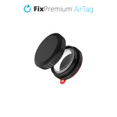 Защитен калъф за AirTag, Черно, Black, FixPremium