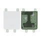 Капак на батерията за Samsung Z Flip 6 F741B, GH82-35182F, бял, White, Genuine Service Pack